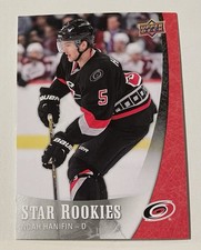 NOAH HANIFIN HURRICANES Hockey Card 2015-16 Star Rookie