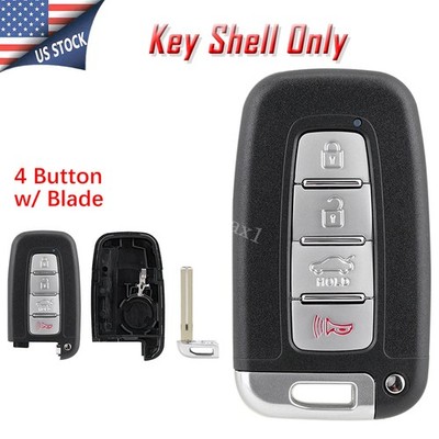 Replacement For 2011 2012 2013 Kia Sportage Remote Key Smart Fob Case Shell 4BTN