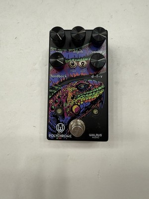 Walrus Audio Polychrome Analog Flanger Poly Chrome Guitar Effect Pedal