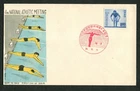 Japan #469 FDC 4th National Athletic Meeting 1949 Yokohama Swimming 国体 Cover