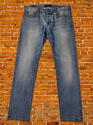 SCOTCH & SODA BLUE JEANS W34 L30 AMSTERDAMS BLAUW RALSTON SLIM TAPERED HERREN 34X30