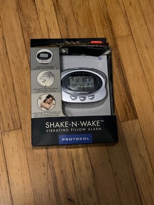 Protocol Pillow Alarm Shake N Wake Vibrating Alarm Clock