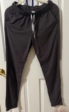 Member's Mark Ladies  Favorite Soft  Slim Pant  Plum Heather Color Sz S