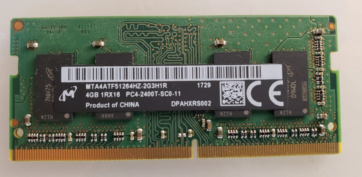 4GB SO-DIMM DDR4 SDRAM Computer RAM for sale | eBay