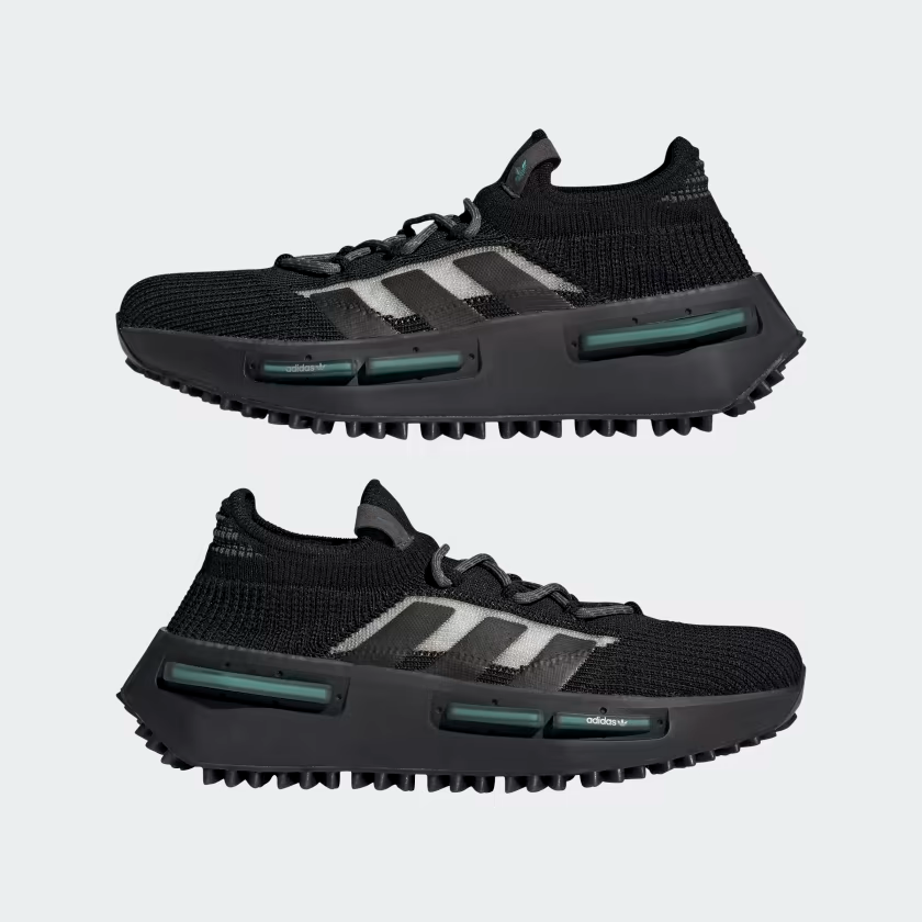adidas gazelle silver green womens Adidas NMD R1 Grey Core Black main image 0
