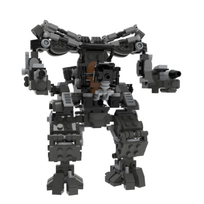 ZITIANYOUBUILD APU Robot Modell Mech Minifig Scale 423 Stück für  C7903