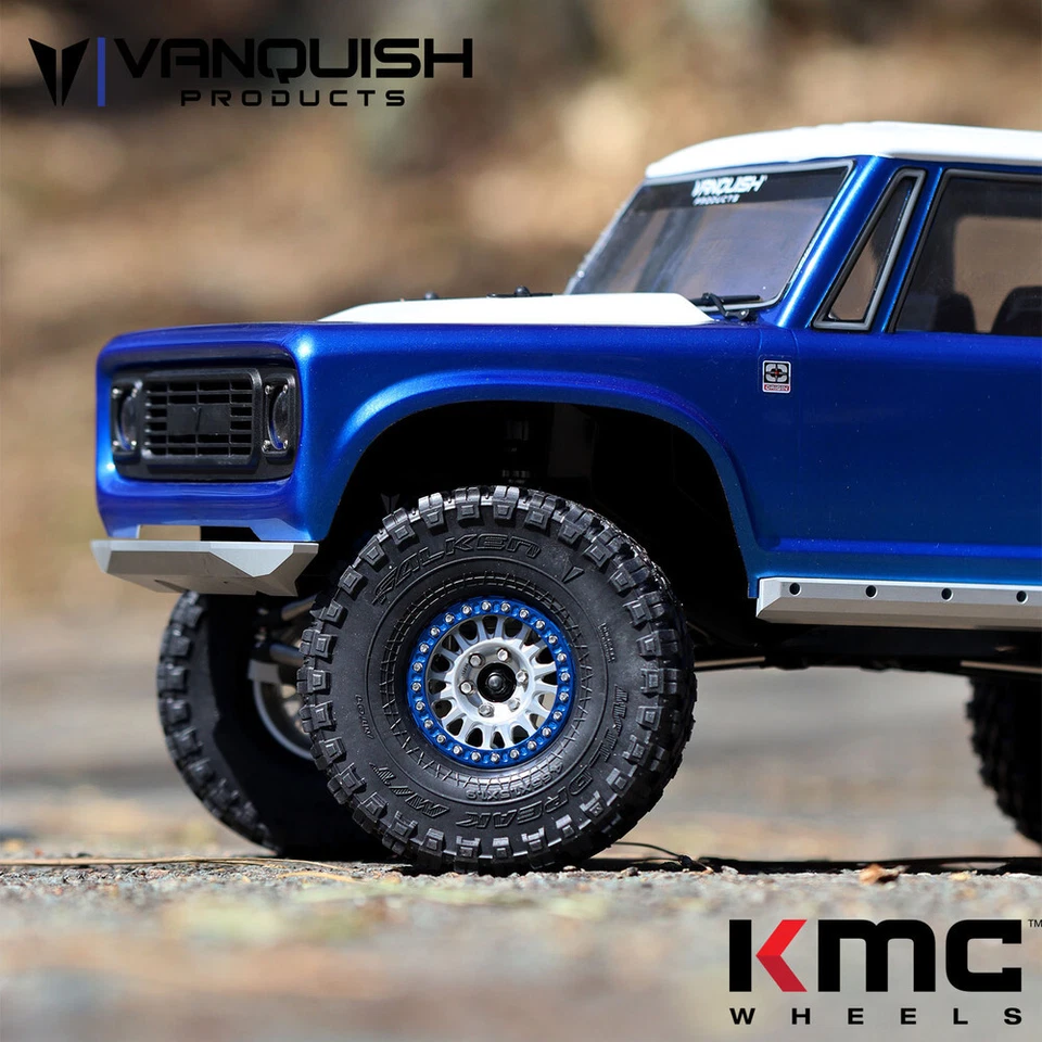 Vanquish VPS07804 1.9 Aluminum KMC KM445 Impact Beadlock Wheels Red (2) - Image 4 of 4