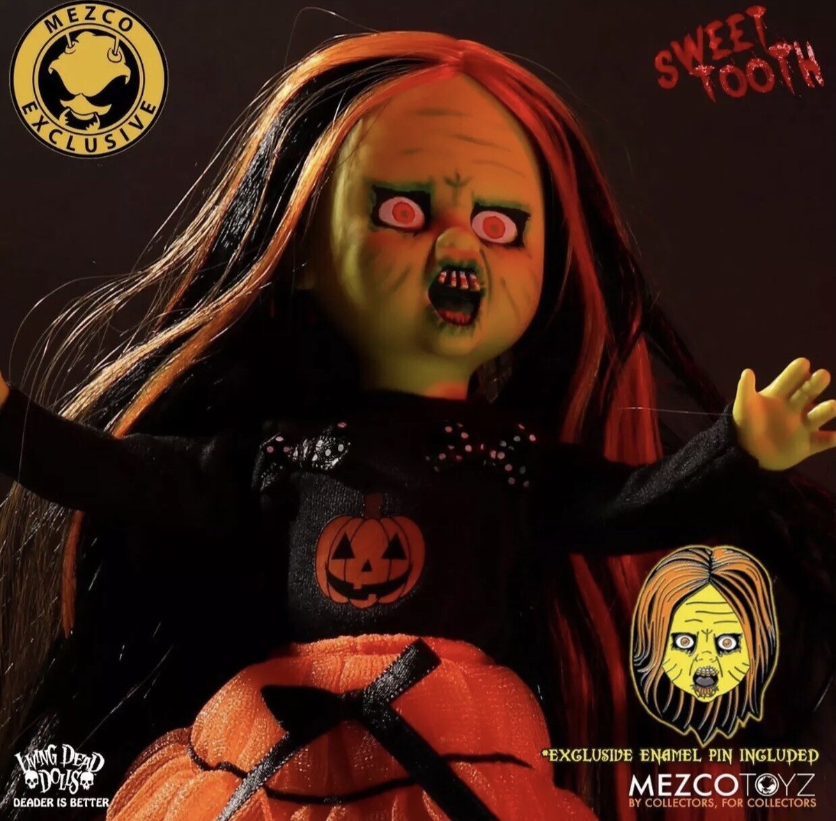 MEZCO Toyz Living Dead Dolls Sweet Tooth NYCC 2017 Exclusive IN 
