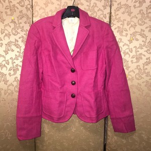 j crew pink blazer