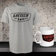 Gretsch 140 year anniversary T-shirt & Mug Medium 