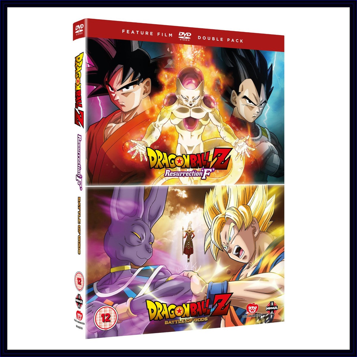 DRAGON BALL Z: BATTLE OF GODS & RESURRECTION F *BRAND NEW DVD