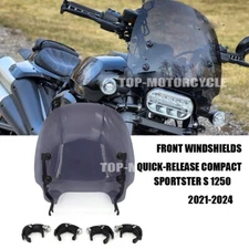 For Harley Sportster S 1250 RH1250S Accessories Windshield Quick-Release Compact