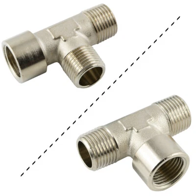 FITTINGTEILE T-Stück Außengewinde Innengewinde Verteiler Druckluft Wasser Sanitär Fittinge