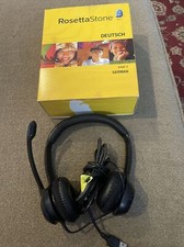 Rosetta Stone German Deutsch Version 43Level 1 With Headphones CT 