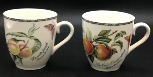 Janneke Brinkman-Salentijn Botania Tea Coffee Cups Mugs Set of 2