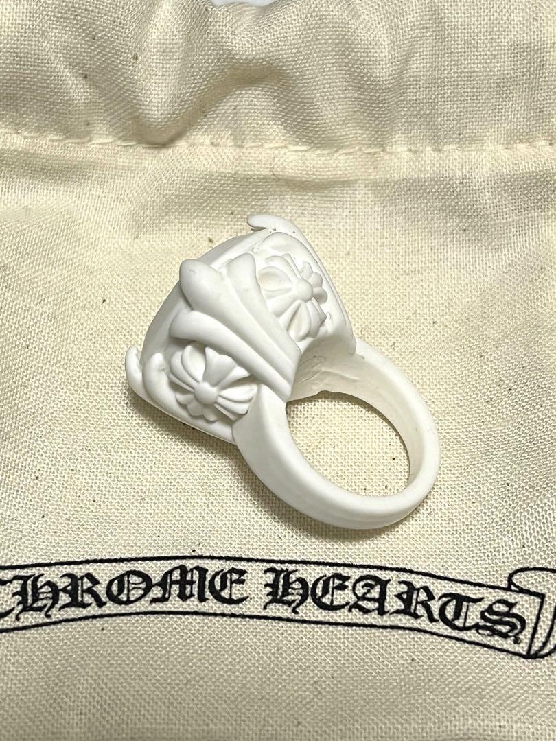Chrome Hearts Cocktail Ring Silicone White | eBay Chrome Hearts Cocktail Ring Silicone White | eBay