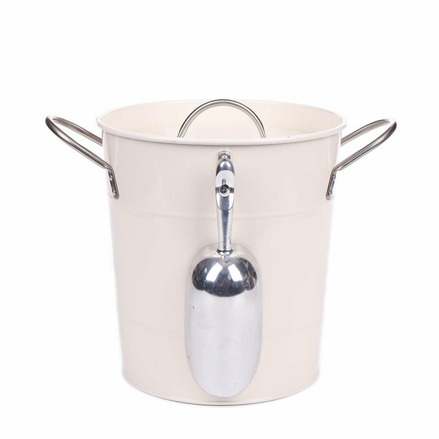 ice bucket with lid and scoop