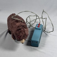 Vtg Battery Operated Toy Bear Japan George G. Wagner