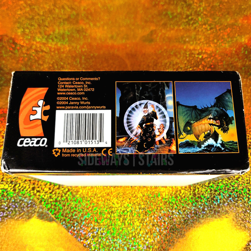 2004 CEACO FANTASY GLOW PUZZLE SET Janny Wurts sorcerer wizard