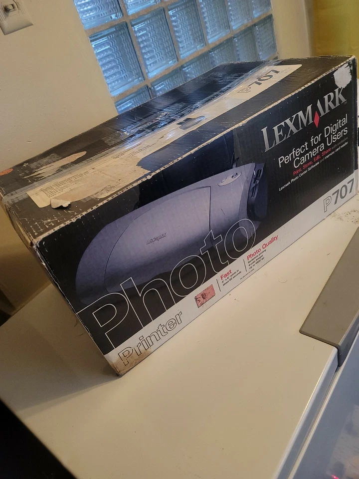 Lexmark P707 Color Inkjet Photo Printer W/ Card Reader - Brand New-Free shipping - Image 4 of 4