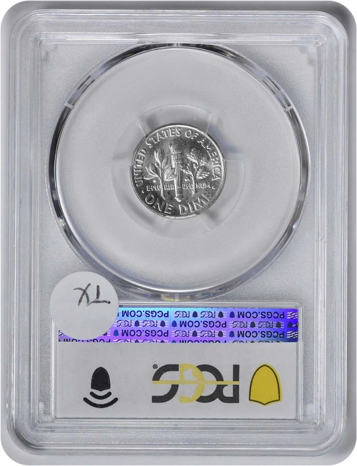 1963 Roosevelt Silver Dime DDO FS-101 MS66 PCGS - Image 2 of 2