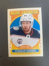 VLADISLAV GAVRIKOV 2021-22 O-PEE-CHEE RETRO PARALLEL #215 BLUE JACKETS