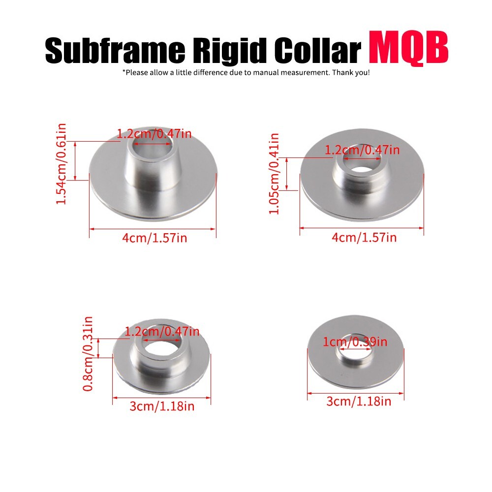 Subframe Lockup Alignment Kit Rigid Collar Bushing For VW Golf 7 GTI MK7 R MQB