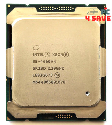 Intel Xeon E5-4660 V4 2.20GHz 16-Core 40MB LGA2011-3 Server CPU Processor SR2SD