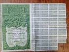Ville de Paris 1929 Obligation au Porteur de mille Francs Bond