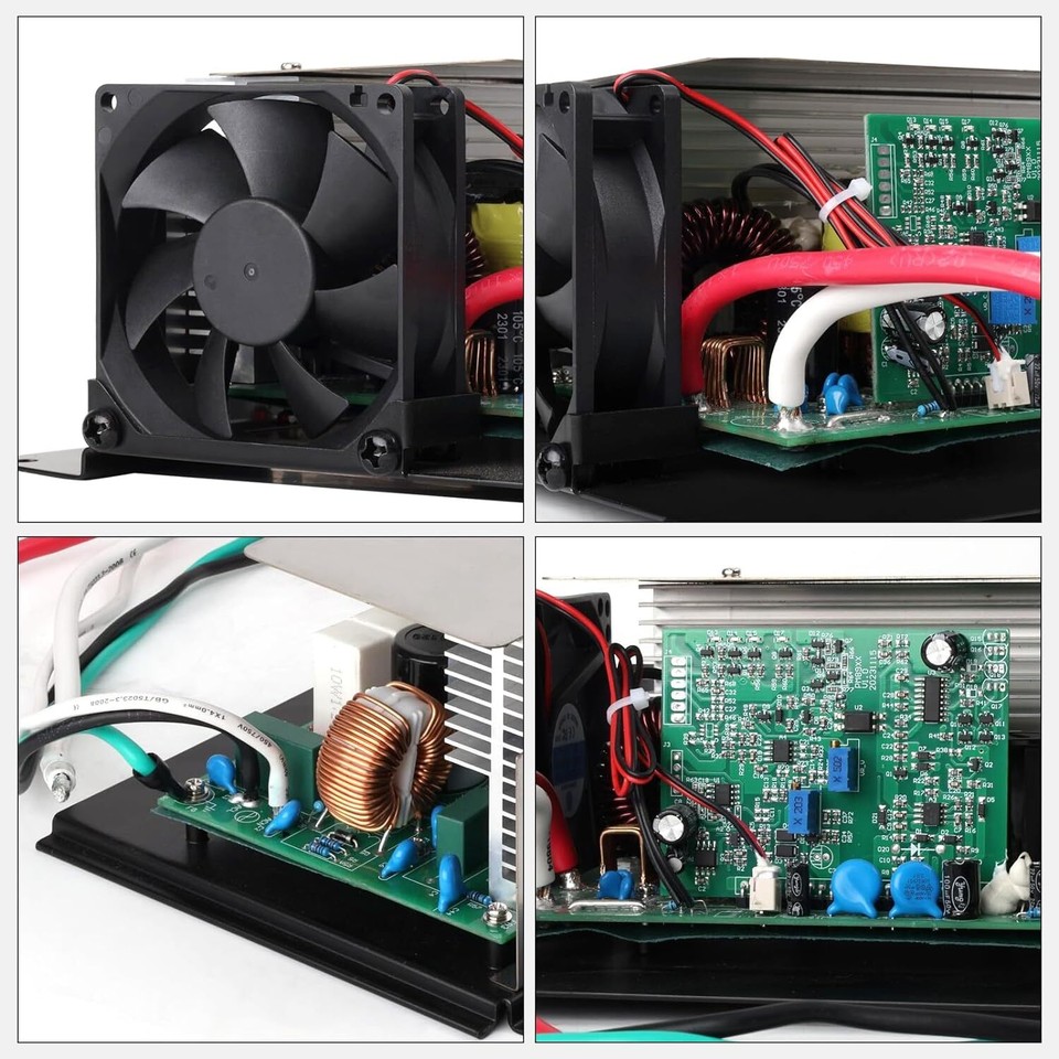 55 AMP 12V WF-8955-MBA RV Power Converter For Parallax 7145 7155 WF ...