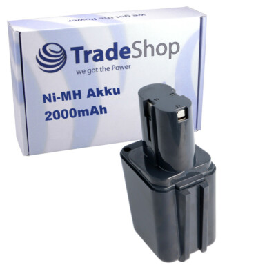 Ni-MH Knolle Akku 9,6V 2000mAh für Bosch 9,6V Geräte - ersetzt 2 607 300 002