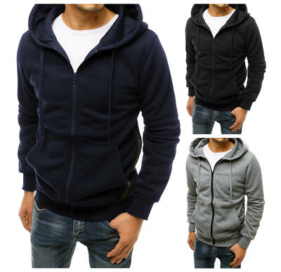 DSTREET Kapuzenpullover Pullover Sweatshirt Sweatjacke Hoodie Zip Herren M-2XL