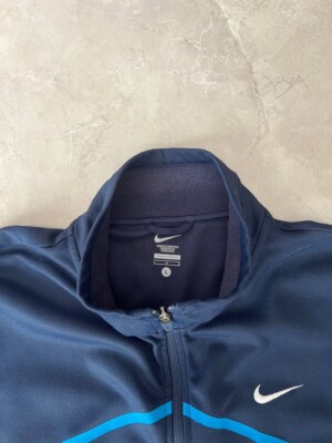 RF ROGER FEDERER 2011 TROPHY TENNIS JACKET BLUE NIKE 424947-451