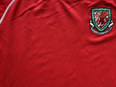 Maillot de football à domicile Wales Team 2002 - 2004 Kappa polyester