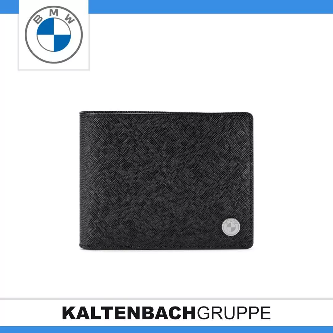 Original BMW Purse Wallet Black With Coin Pocket - 80212864419 | eBay