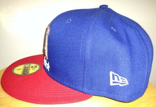 Anaheim Angels RWB New Era 59FIFTY Hat 5 STARS MLB LA Cap Visor Adults Fitted 8 - Picture 2 of 10