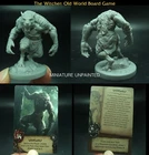 The Witcher Old World Board Game Model Miniature UNPAINTED WEREWOLF + CARD