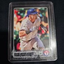 Jake Smolinski Texas Rangers 2015 Topps Black #408 Ser. #d /64