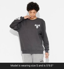 NWT Women  s Ouija Board Grey Sweatshirt Size XL