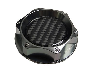 Gunmetal Rotary Billet Racing Oil Filler Cap For Mazda RX7 RX8 13B Engine