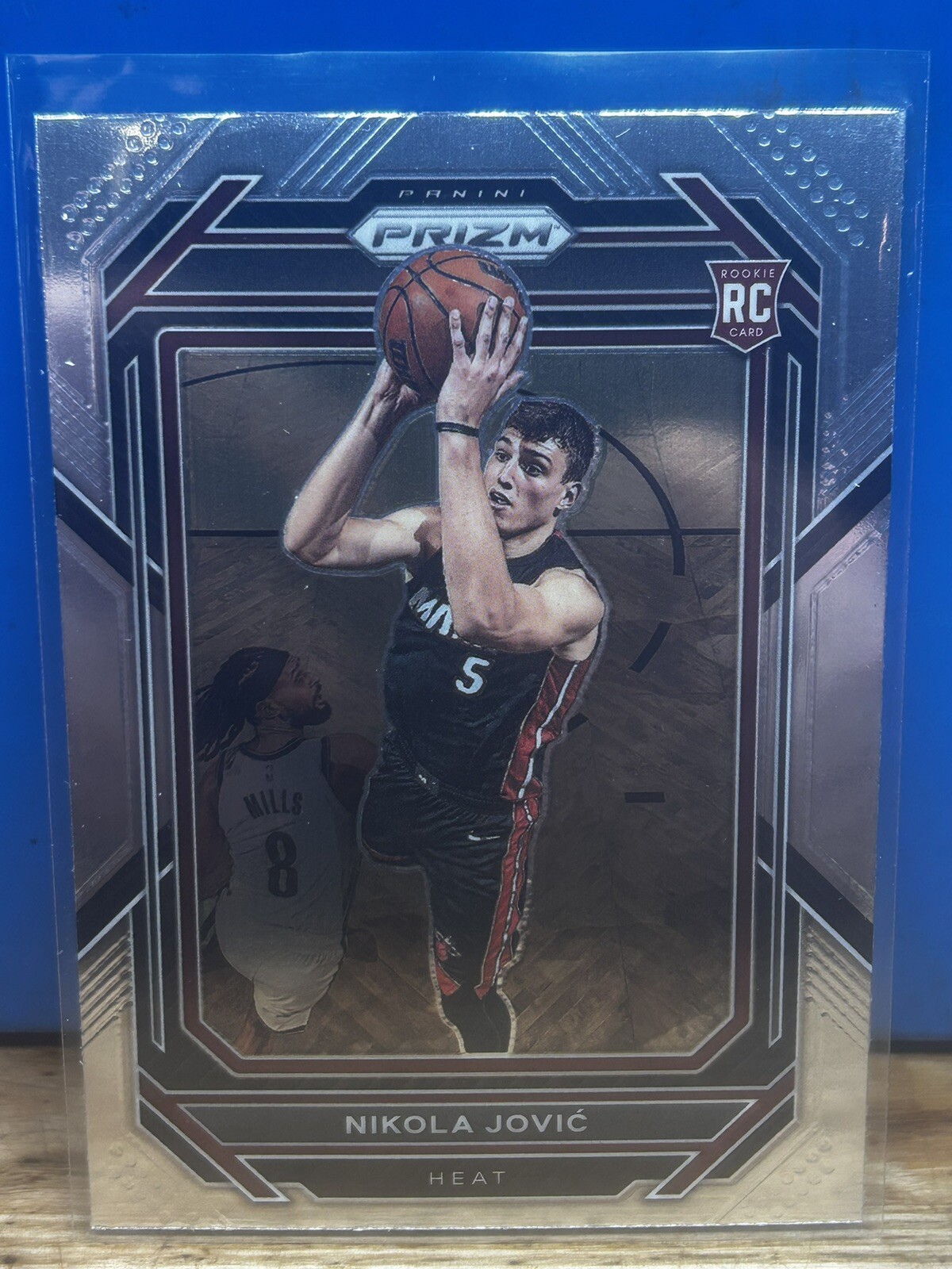 Nikola Jovic 2022-23 Panini Prizm RC #236 Heat