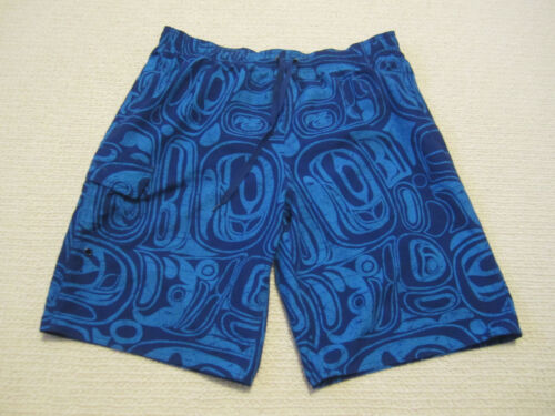 Eddie Bauer Shorts Mens Large Blue Swim Swimming Trunks Board Casual Pull On - Picture 1 of 9