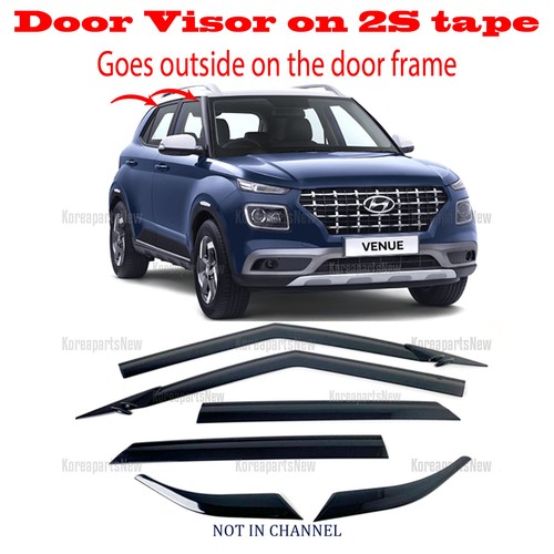 20202023 Hyundai Venue DOOR SIDE WINDOW VENT VISORS RAIN GUARDS ⭐
