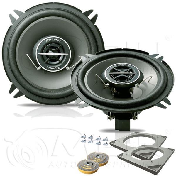 Pioneer Lautsprecher FüR Audi 80 Cabrio B3 / B4 1991-2002 Heck Hinten 130W #Aqqj-image