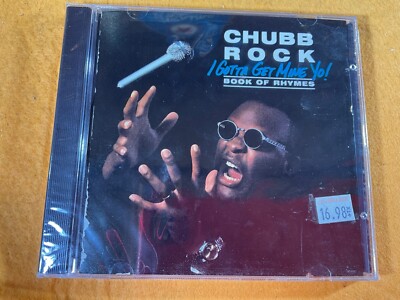 R5-31 CHUBB ROCK I Got To Get Mine Yo! Book Of Rhymes - SEALED - 1992 CD HIP-HOP