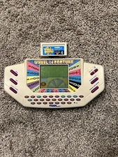 Vintage Tiger Wheel Of Fortune Handheld Game With Cartidge - Works