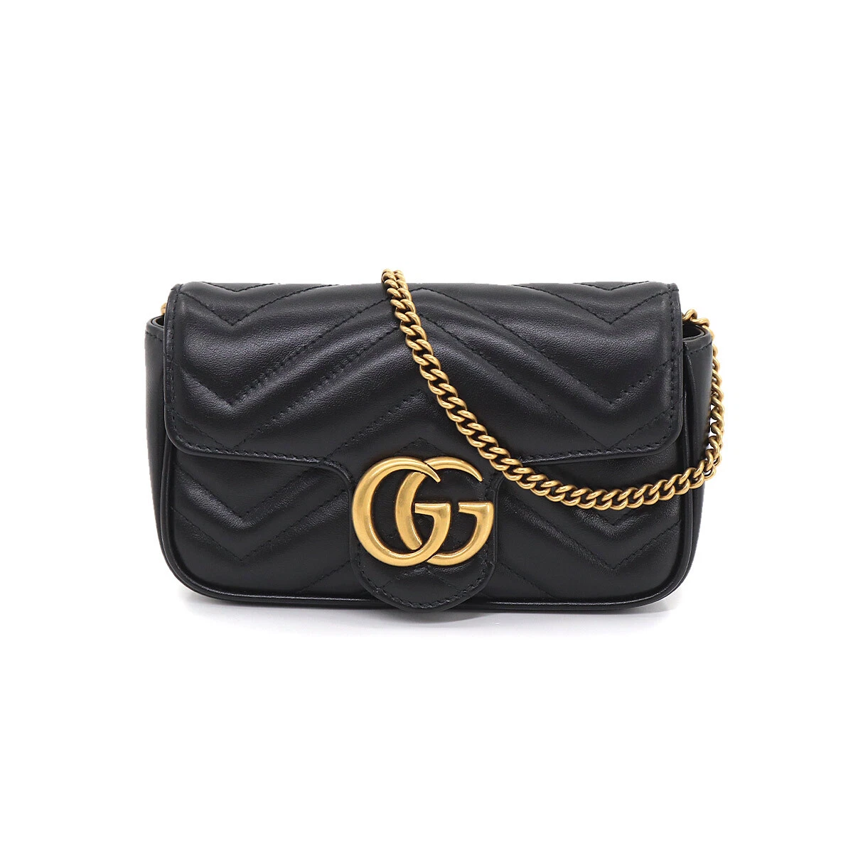 Gucci GG Marmont Super Mini Leather Shoulder Bag