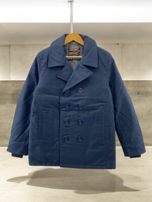 IRON HEART / ピーコート/M/コットン/NVY/無地/ihm 31 IRON HEART IHM-31 Pea Coat M Navy Heavy-Duty Cotton Outerwear | eBay