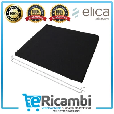 30301015 Filtro Carbone Anti-Odore Cappa Elica 202x228x10mm KIT0161380 mod.45