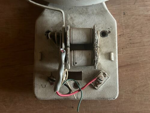 Señal de alarma de campana de incendio eléctrica 8" sin marca de colección piezas antiguas reparación cables cortados - Imagen 16 de 24